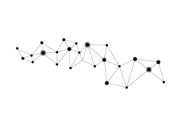 Vector veelhoekige achtergrondvector