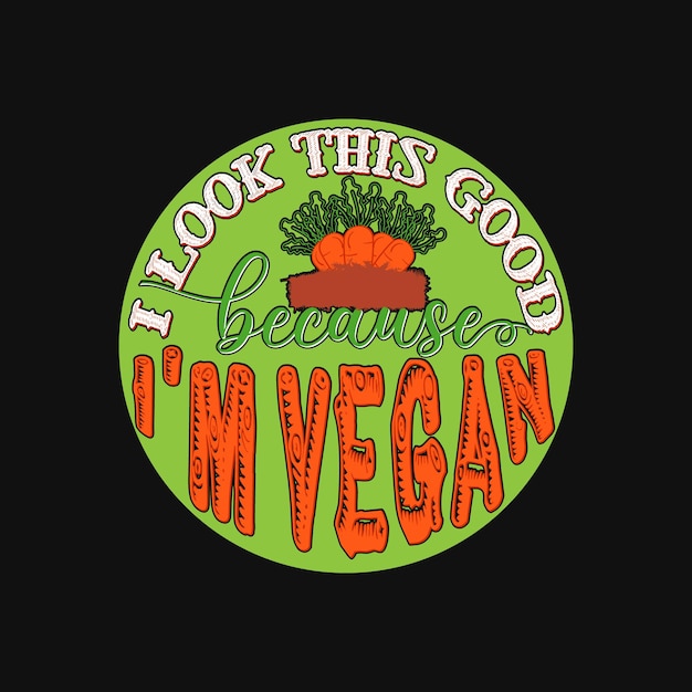 Vegan dag t-shirt design, Happy vegan dag typografie, vectorillustratie.