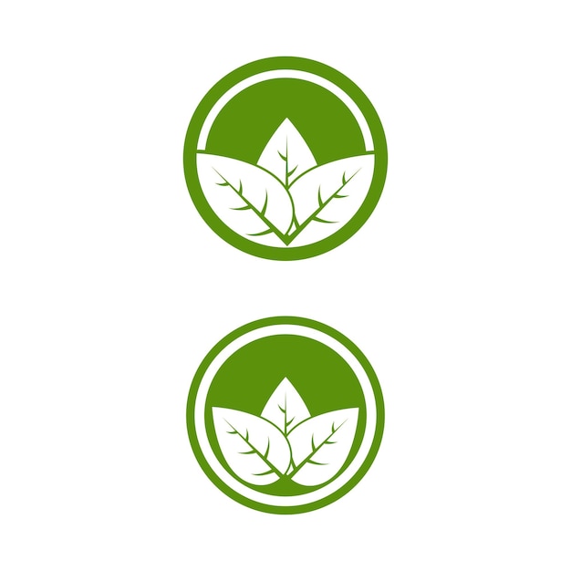 Vegan element Vector icon design illustration