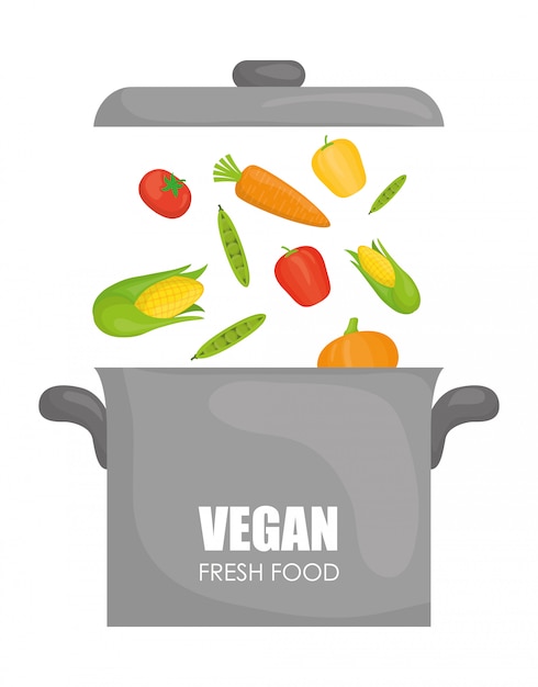 Vegan food design.