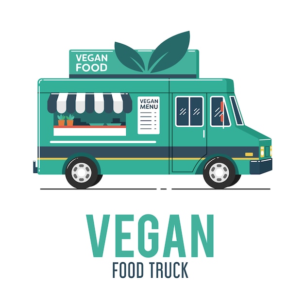 Vegan food truck