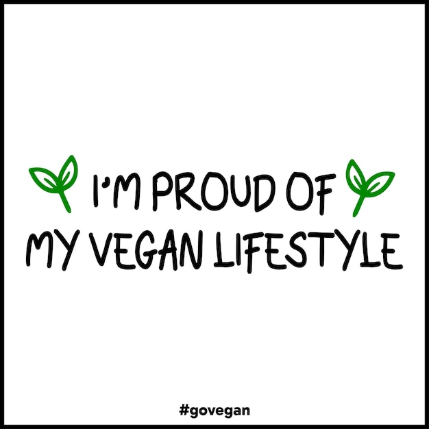 Vector vegan lifestyle vector beeld logo ontwerp