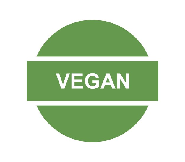 Vector veganistische symbolen