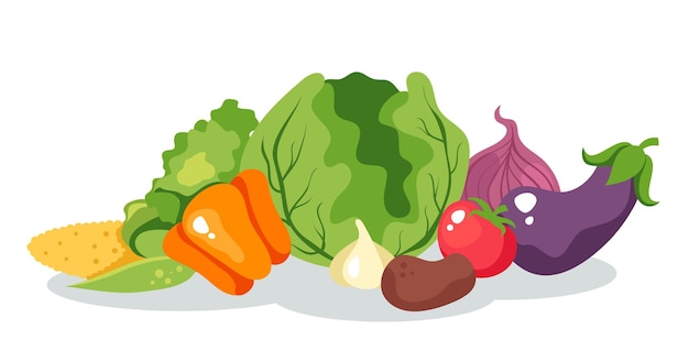 vegetable vegetarian food diet fresh organic healthy culinary product concept