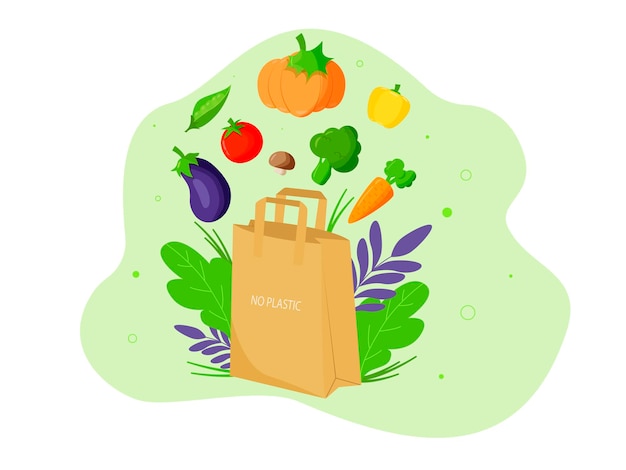 웹사이트에 대한 배경으로 야채 건강 식품 아이콘