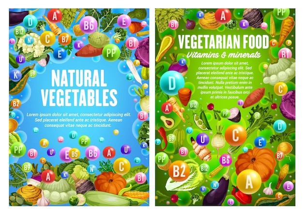 Vegetarian food vegetables and veggies vitamins