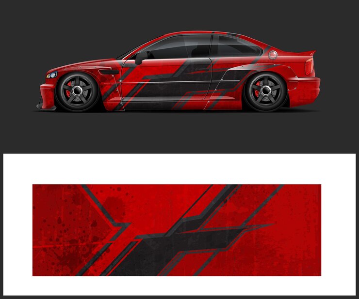 Vehicle car wrap graphics