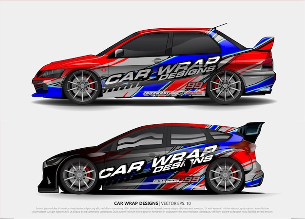 デカールブランディングのための車両設計コンセプト