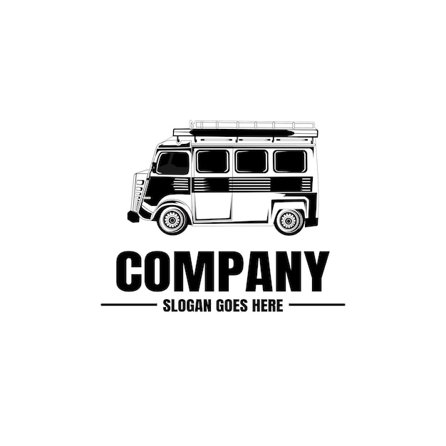 Vehicle logo template.