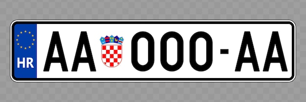 Vehicle number plate