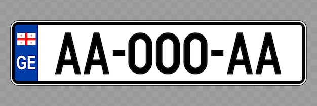 Vehicle number plate