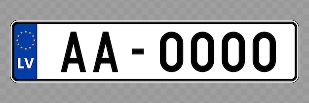 Vehicle number plate