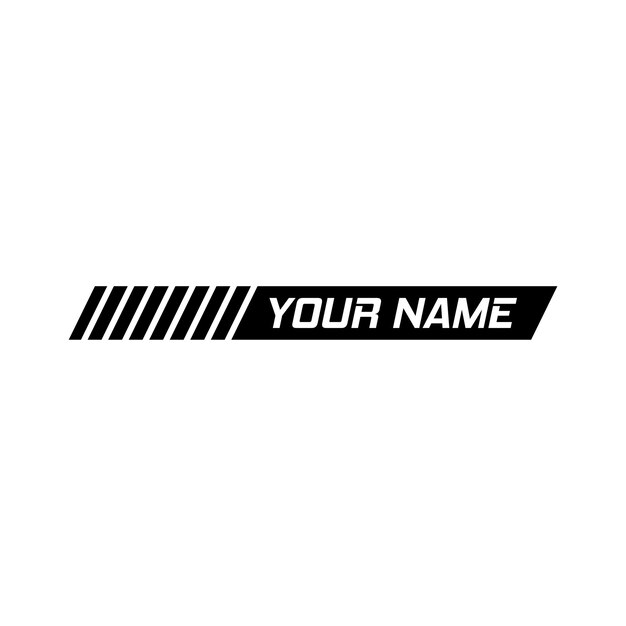 Vehicle vector decal stripes for both parts racing stripes for car tuning