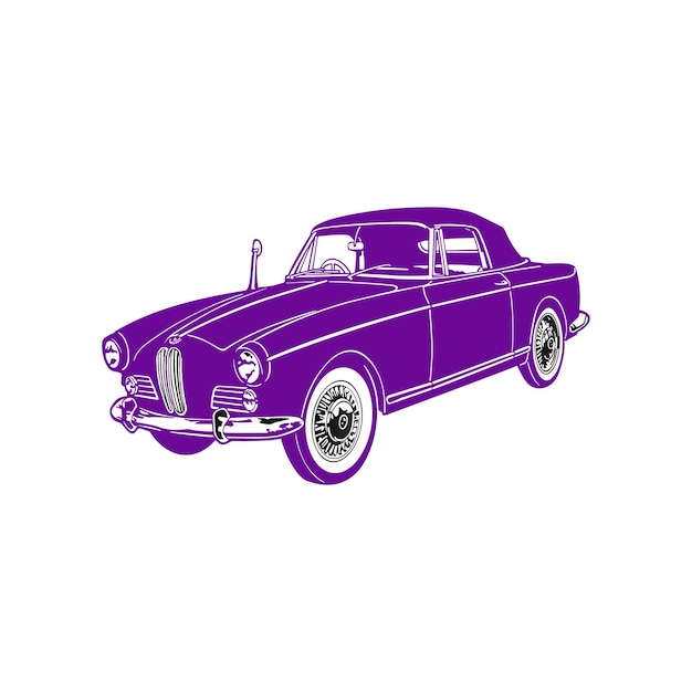 Vehicle vector illustration with a white background