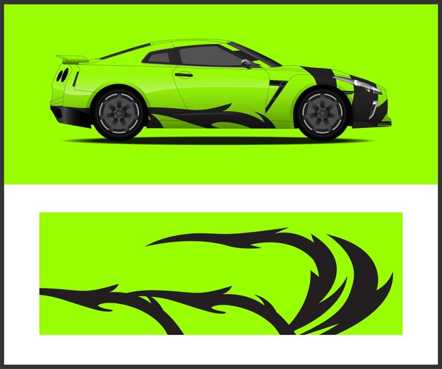 Vehicle wraps and car mockup for car wrap shop