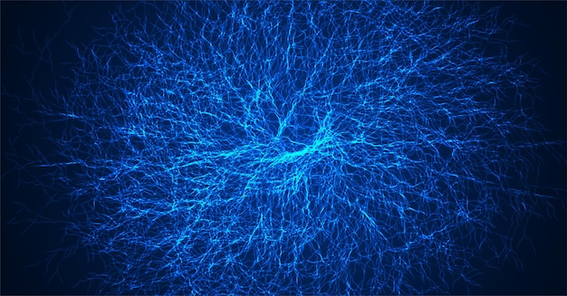 Vettore vene e vasi struttura della rete neurale sistema radicale naturale organismo artificiale digitale vascolare