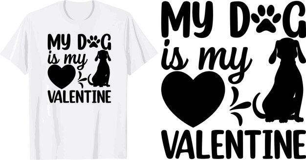 Velentine svg t-shirt en mok ontwerp