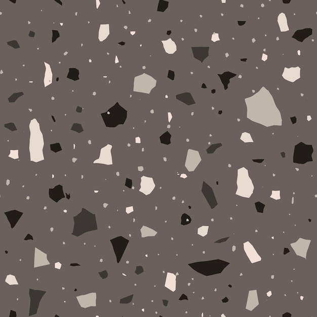 Venetian terrazzo flooring texture Abstract seamless pattern in pastel colors