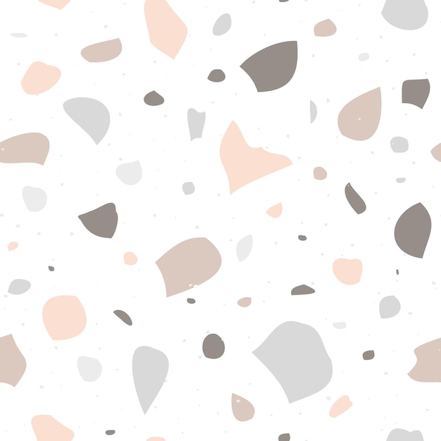 Motivo senza cuciture in terrazzo veneziano decorazione interna minimalista