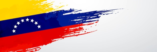 Venezuela banner brush