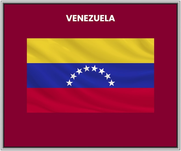 Vector venezuela national flag