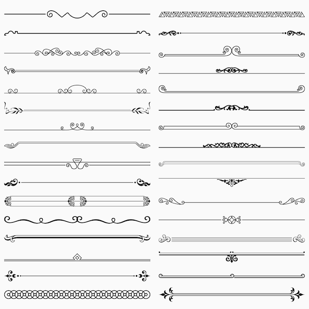 Vector verdelers (grote set 7)