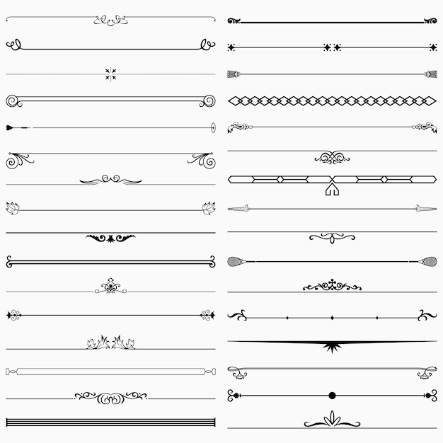 Vector verdelers (grote set 8)