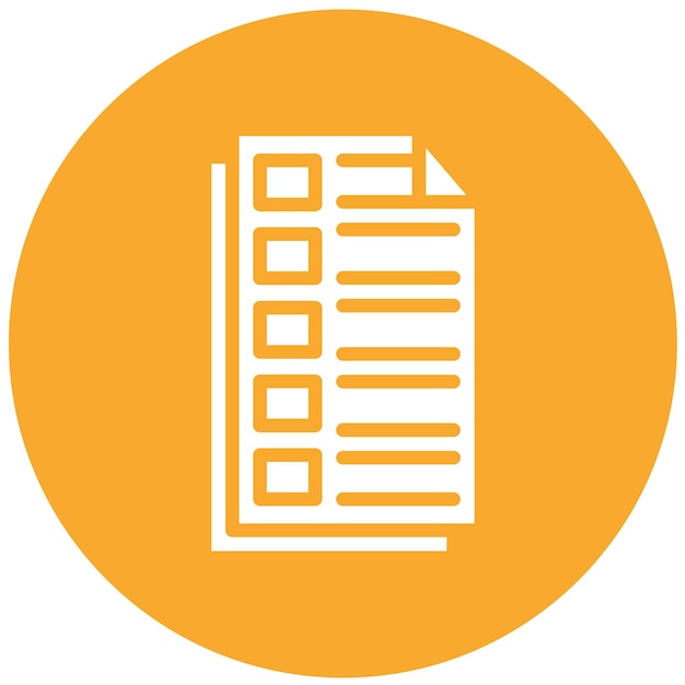 Vereisten Vector Icon Design Illustratie
