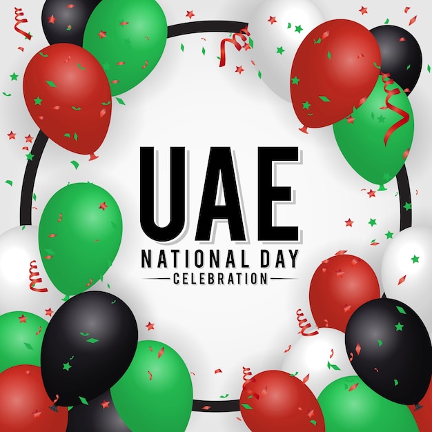 Verenigde Arabische Emiraten nationale dag achtergrond