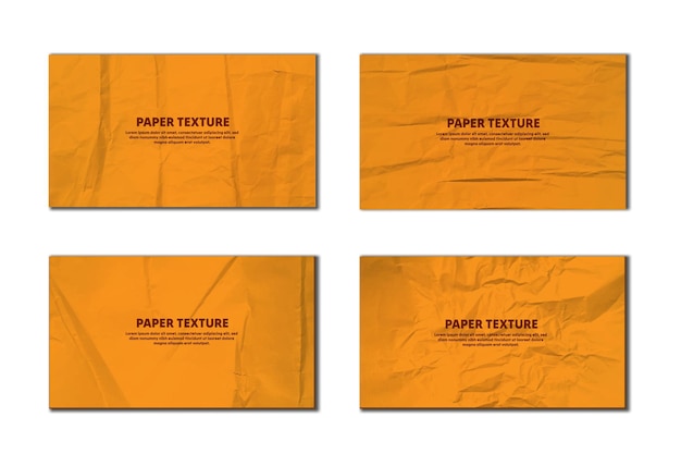 Verfrommeld papiereffect Gevouwen papier rimpeleffect vector realistische achtergrond