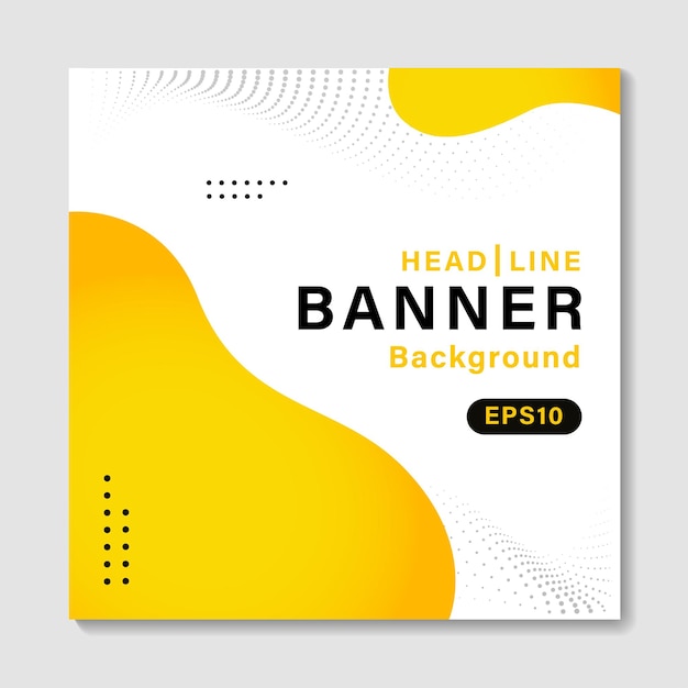 Vector verkoop banner sjabloon ontwerp gele en witte achtergrond vector illustratie winkel teken communicatie poster