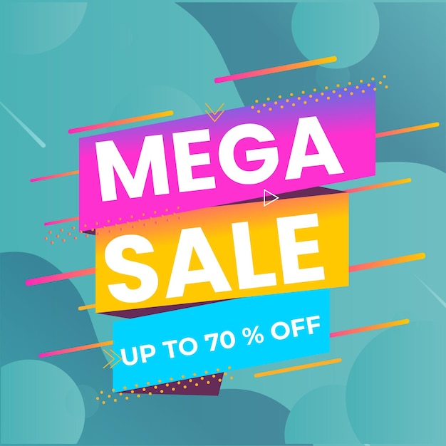 Verkoop banner sjabloon ontwerp met komische achtergrond Grote verkoop speciale tot 80 off Super Sale einde