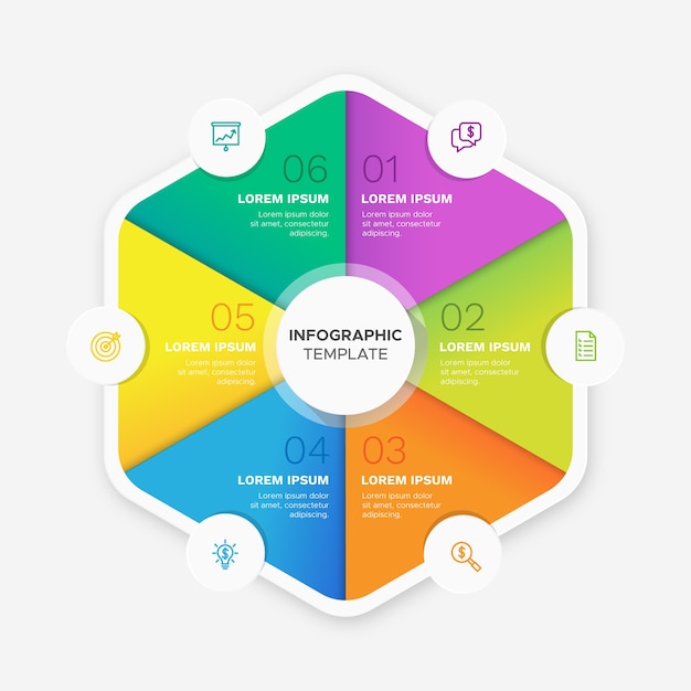 Verloop infographics concept