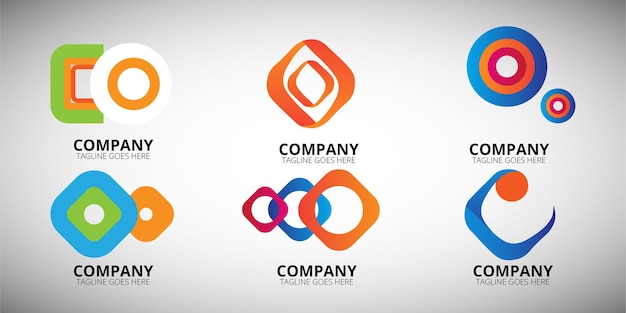 Verloop marketing logo collectie