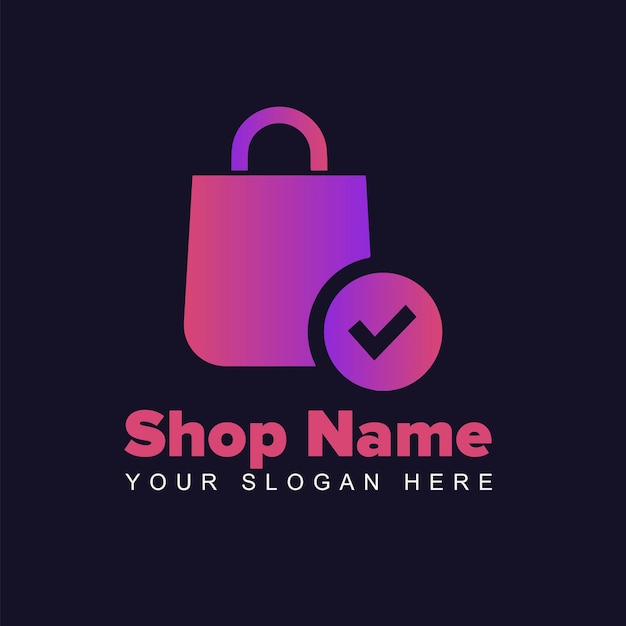 Verlooplogo voor ecommerce business