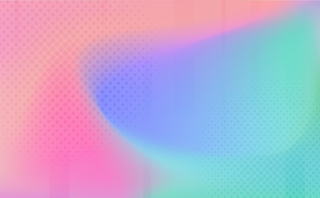 Vector verloopnet abstracte achtergrond wazig felle kleuren maaspatroon