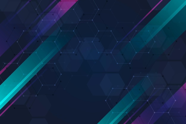 Verlooptechnologie futuristische achtergrond