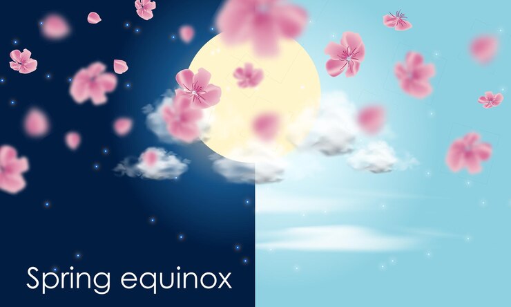 春分は3月20日に北半球に降ります