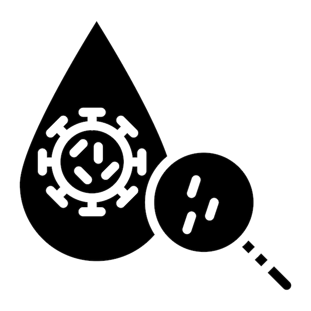 Verontreinigd water icoon vector afbeelding Kan worden gebruikt voor Watercrisis