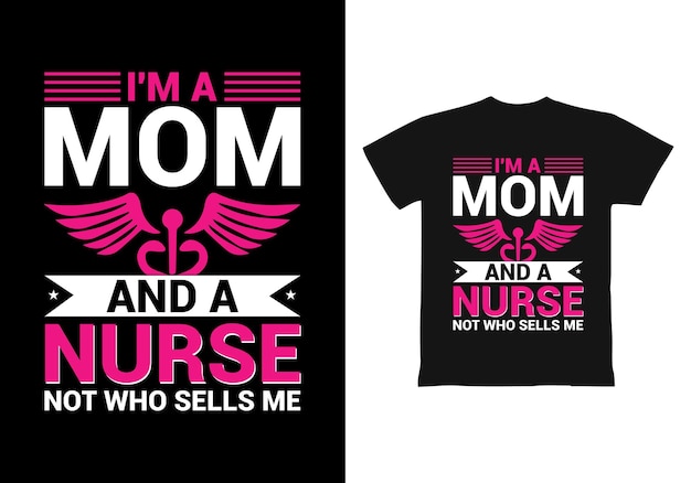 Verpleegkundige t-shirt ontwerp