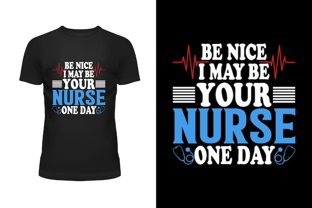 Verpleegkundige T-shirt Ontwerp