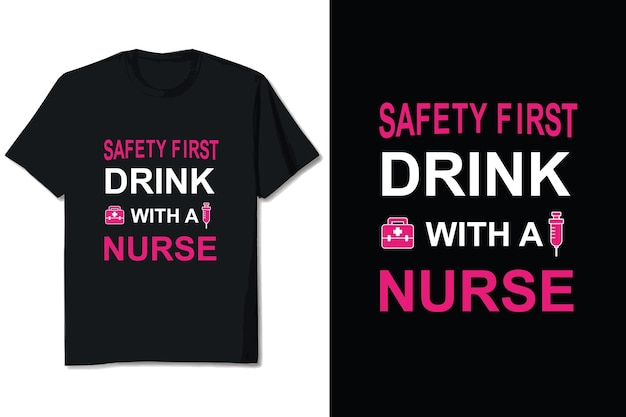 Verpleegkundige T-shirtontwerp Aangepaste T-shirtontwerp 16
