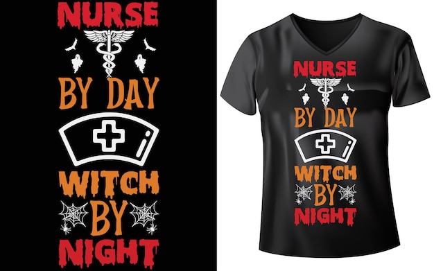 verpleegster t-shirt ontwerp