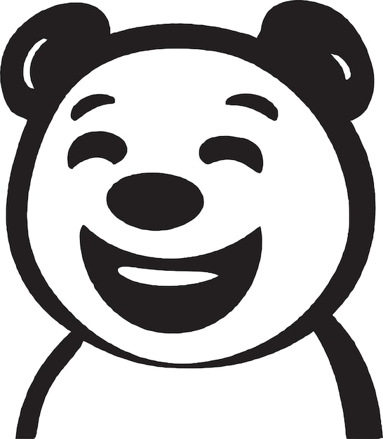 다재다능한 곰 마스코트 디자인 컨셉