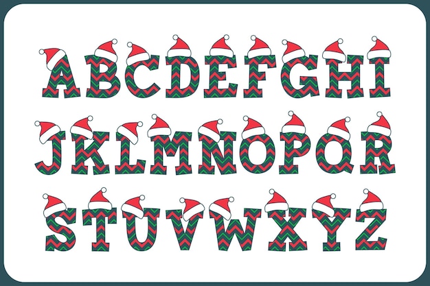 Vector versatile collection of ornament alphabet letters for various uses