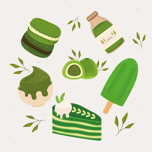 Verschillende matcha thee bereiding