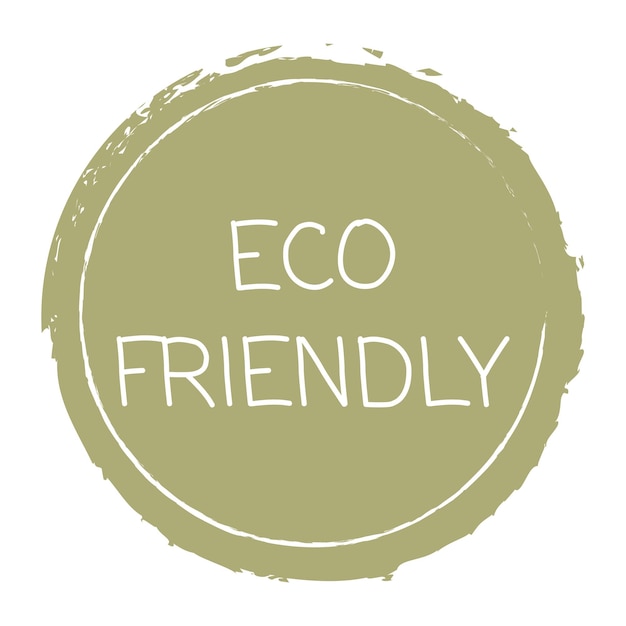 Verse, gezonde, biologische, veganistische voedsel-logo-etiketten en -tags Ronde, eco-groene, natuurlijke, vriendelijke stickers
