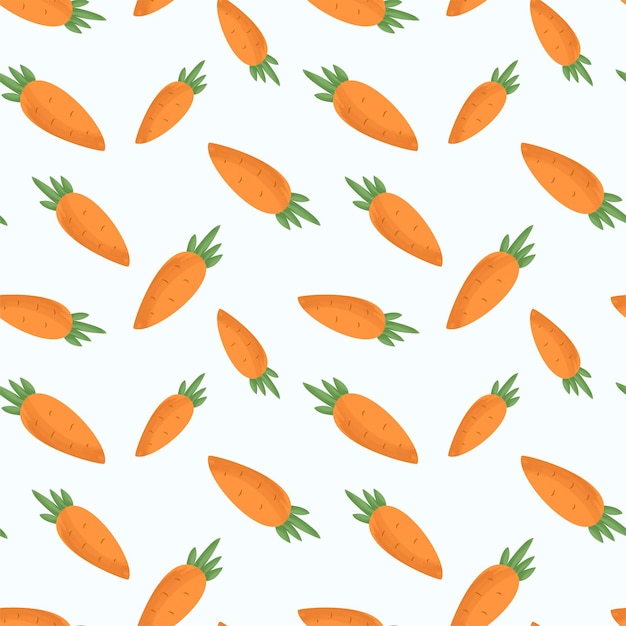 Vector verse wortel achtergrond naadloze patroon met wortel kleurrijke wallpaper vector decoratieve illustratie