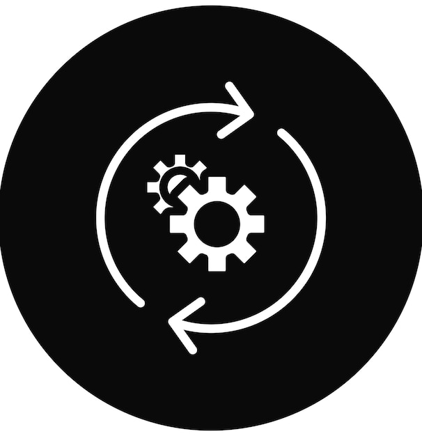 Versnelling van de vectoriconen van de Business Analytics-iconset