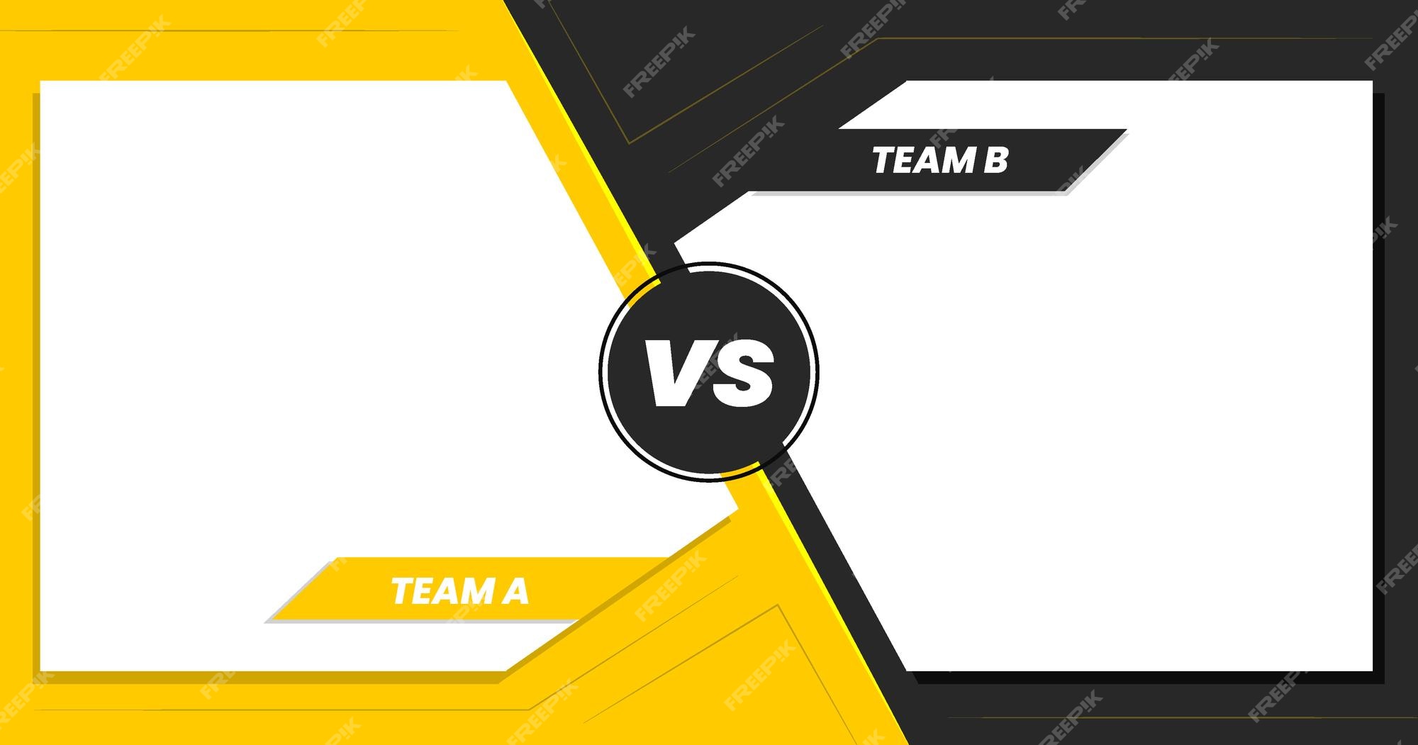 Premium Vector  Versus background vs battle team fight vector template